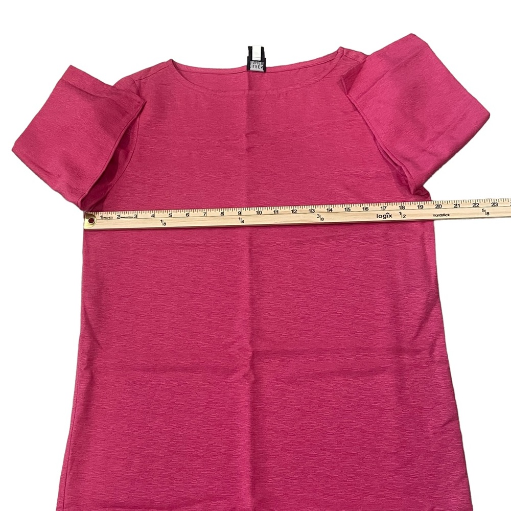 Eileen Fisher 100% Silk Shift Dress XS EUC - Picture 6 of 11